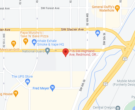 Map to Cascade Chiropractic & Naturopathic Medicine in Redmond , OR